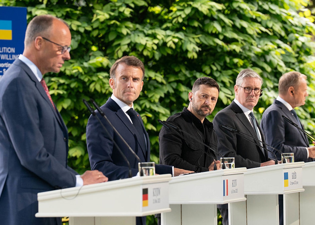 Мерц: Перед дзвінком Путіну Трамп поспілкується з лідерами ЄС