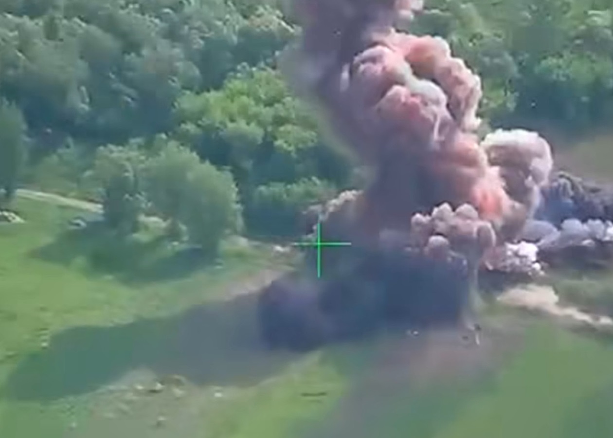 ЗСУ знищили російську РСЗВ Град з 40 ракетами