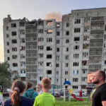 У Луцьку внаслідок обстрілу пошкоджено багатоповерхівку, п’ятеро поранених