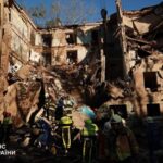 З'явилися кадри ударів Росії по Києву