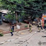 Дрон вдарив поряд із будівлею ТЦК у Кривому Розі