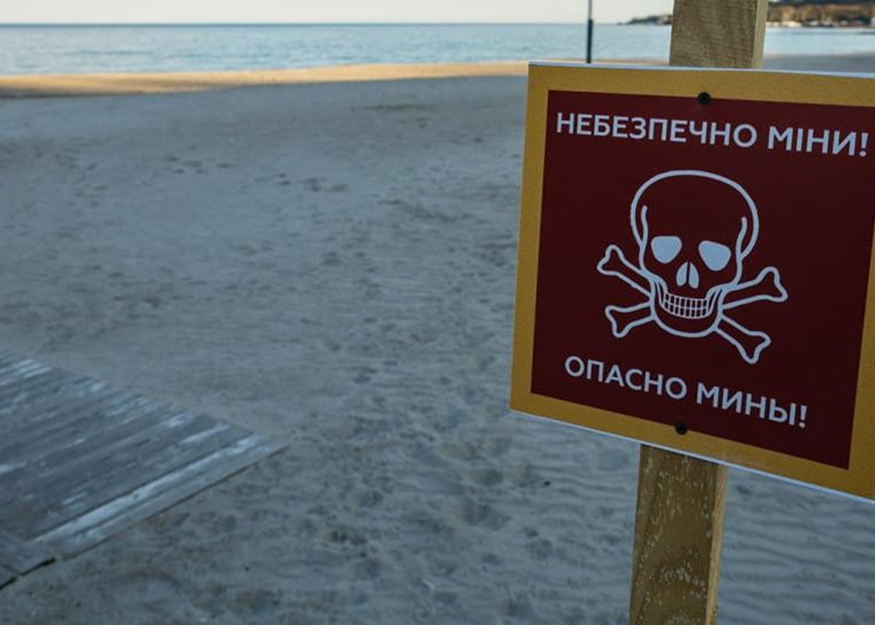 В Коблево поблизу берега вибухнула морська міна