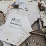 У Києві уламки БПЛА впали на багатоповерхівку
