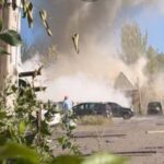 Удар по Донецьку: соцмережі показали наслідки