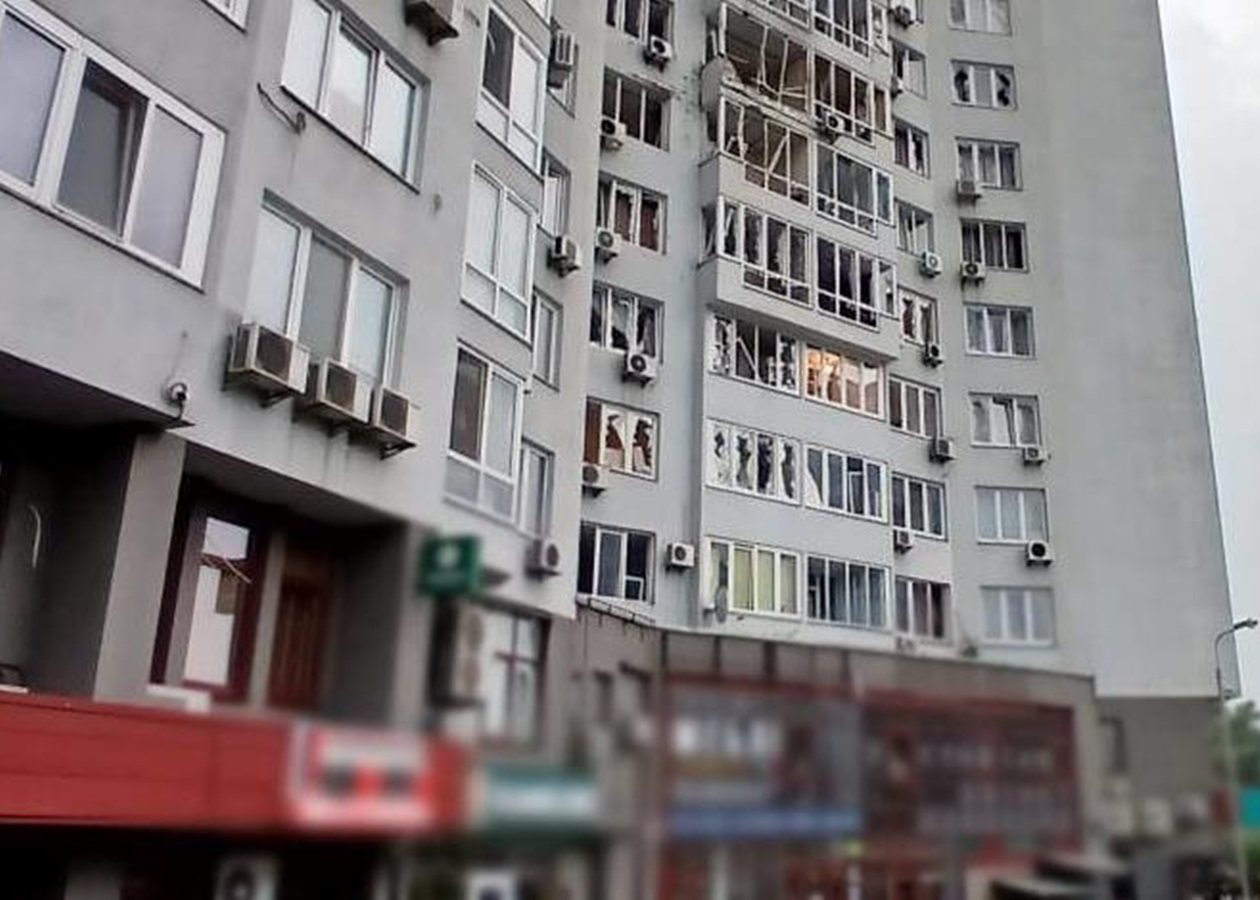 Поліція показала наслідки удару по Києву
