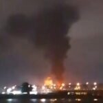 У Сочі після атаки БПЛА палає нафтобаза