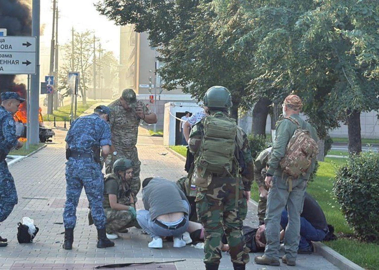 У Бєлгороді дрон атакував будівлю уряду