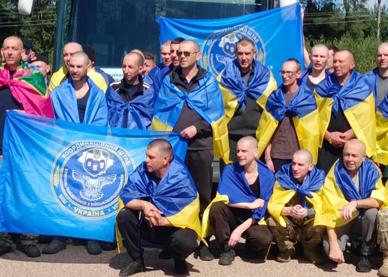 З російського полону повернулись 84 українці